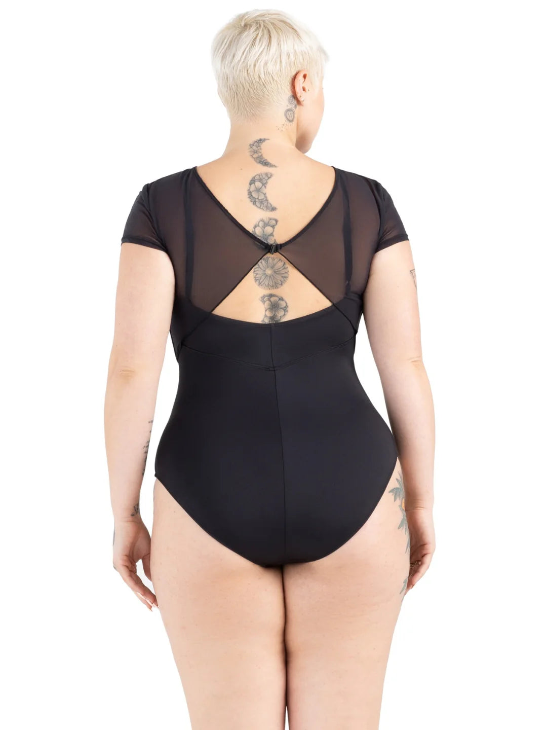 Sunset Nostalgia Sundown Leotard Black back view