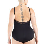 Reminiscent Leotard Black back view