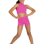 Tabitha Top – 24310C Neon Pink front view