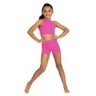 Tabitha Top – 24310C Neon Pink front view