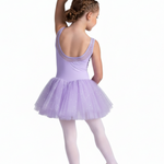 Tank Glitter Dress Lavender back view