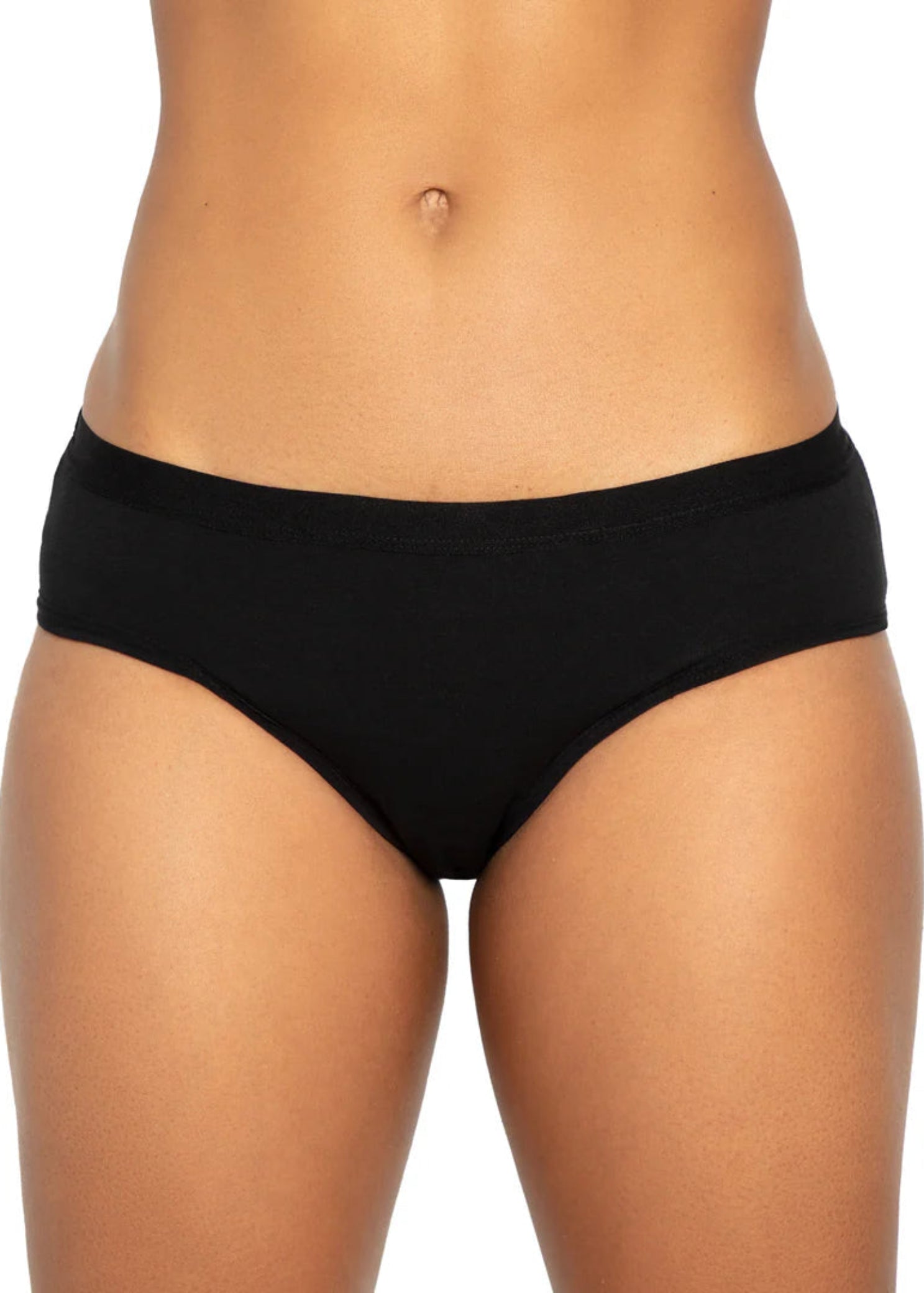 The Bikini Period In Microfiber Black lifestyle view