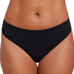 The Thong Period In SportyStretch™ Black lifestyle view