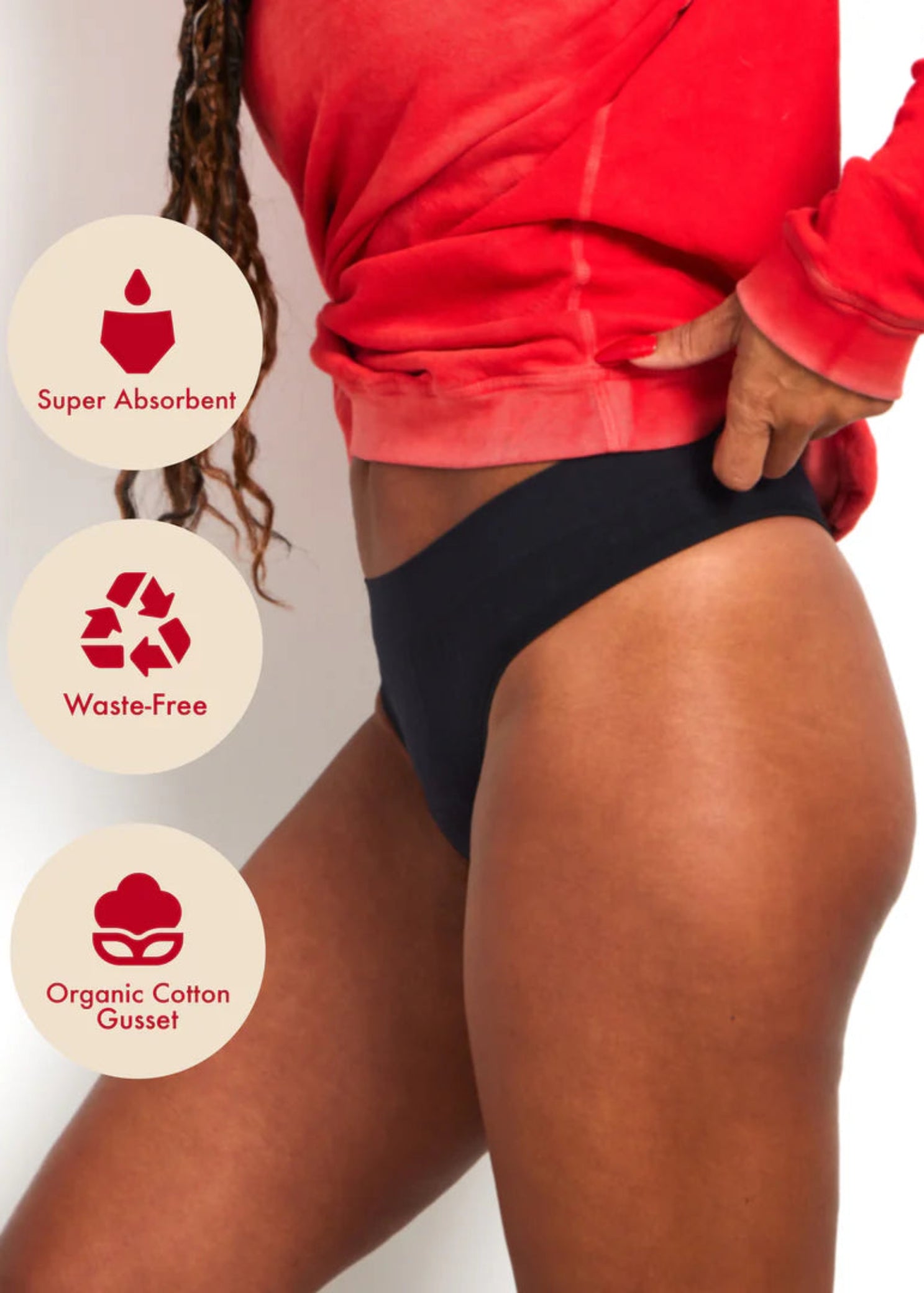 The Thong Period In SportyStretch™ detail view 2