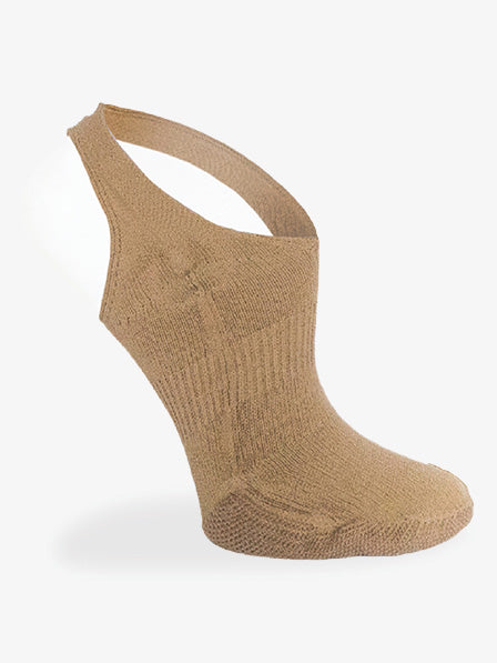 The Alpha Shock Sock Nude 2 side view