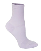 The Performance Shock Sock Lilac lifestyle view