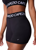 Training Short Black front and side view