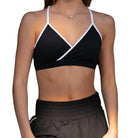 Tri Top Black and White front view