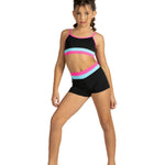 Triple Threat Short Midnight Glam front view