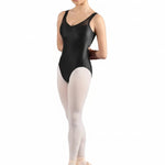 Glow Tank Leotard Black front view