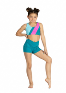 V-Cation Short Dark Teal front view