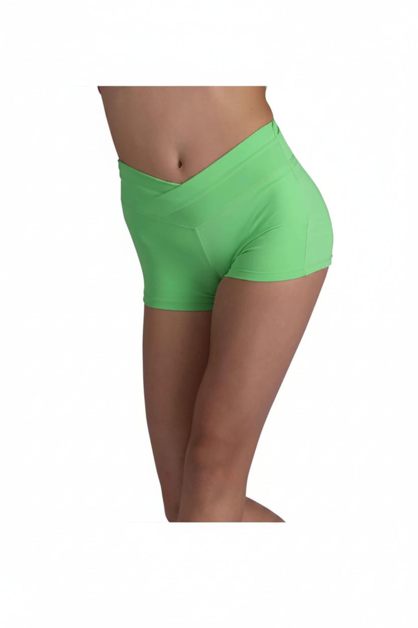 Vanna Short Luminous Green front view