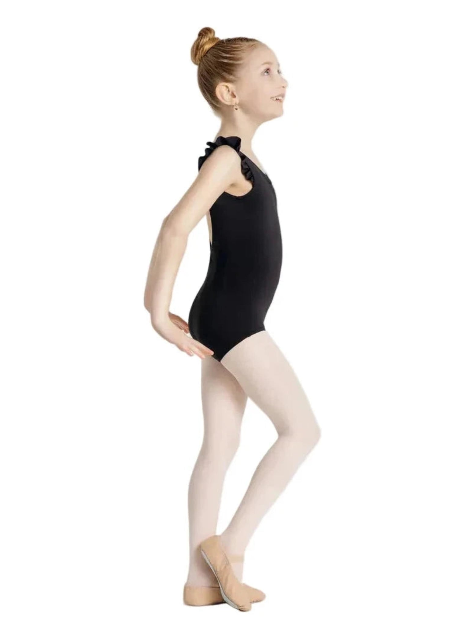 Venus Leotard Black side view