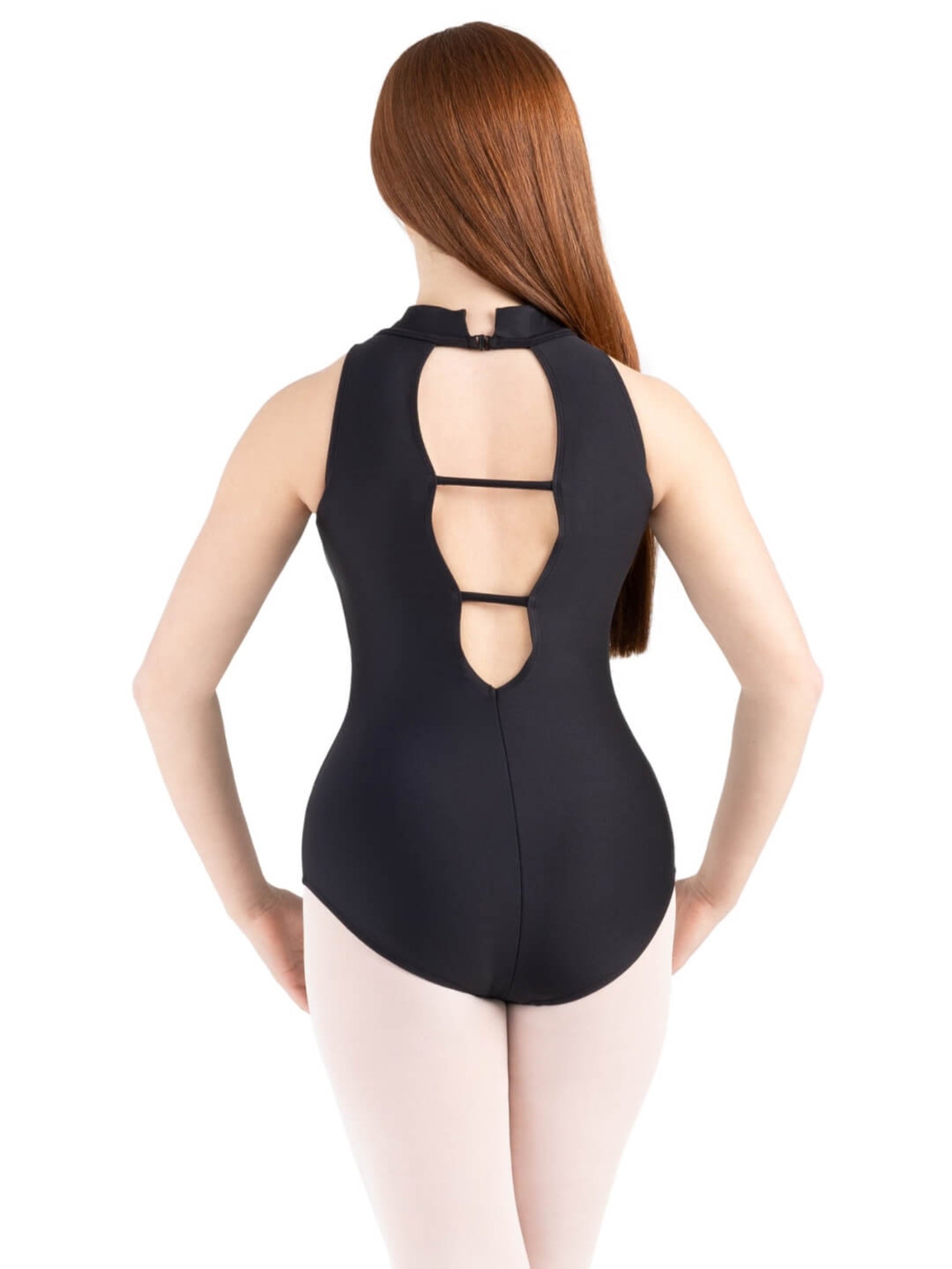 Vesper Leotard Black back view
