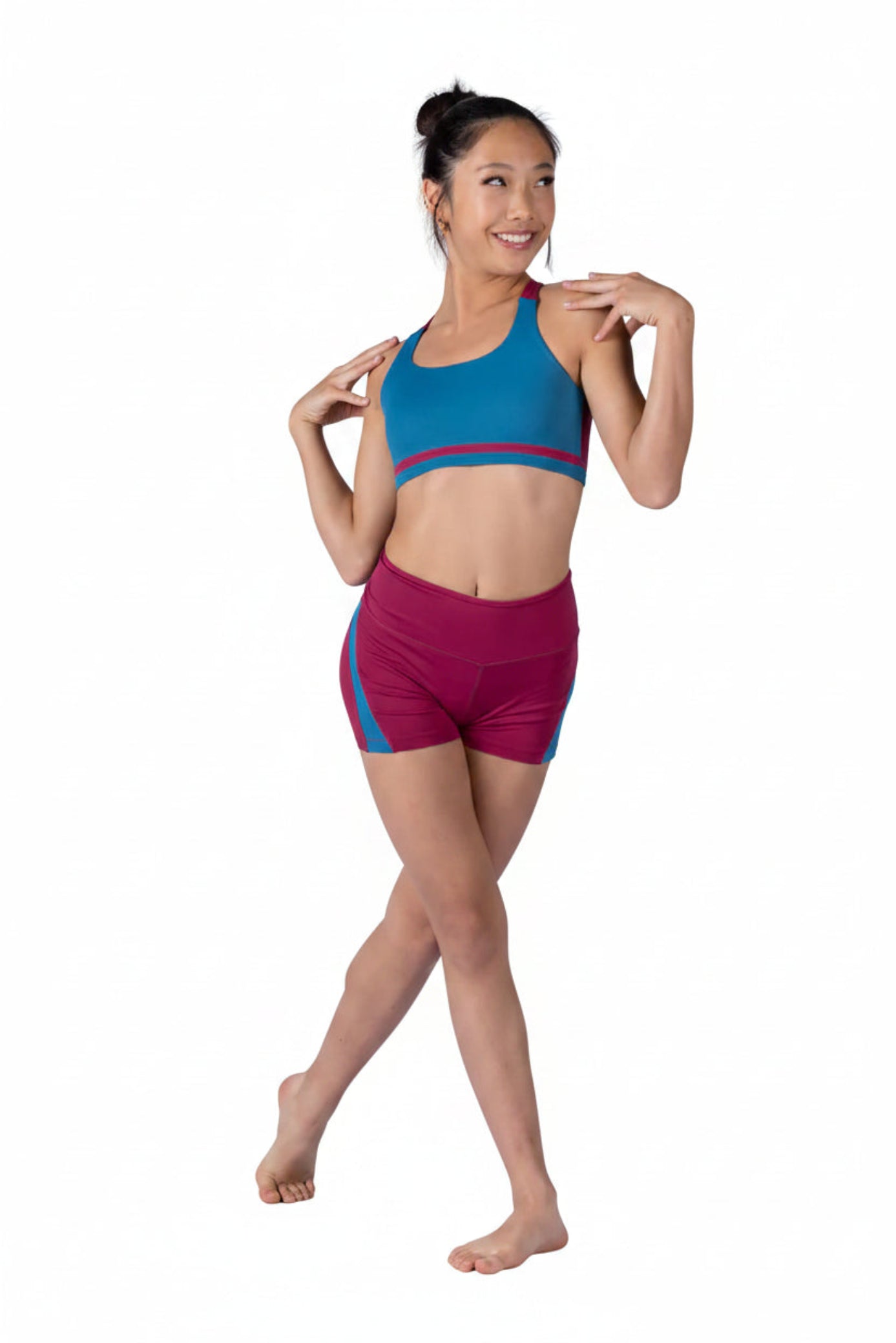 Vibe Short Cherry Pop front view