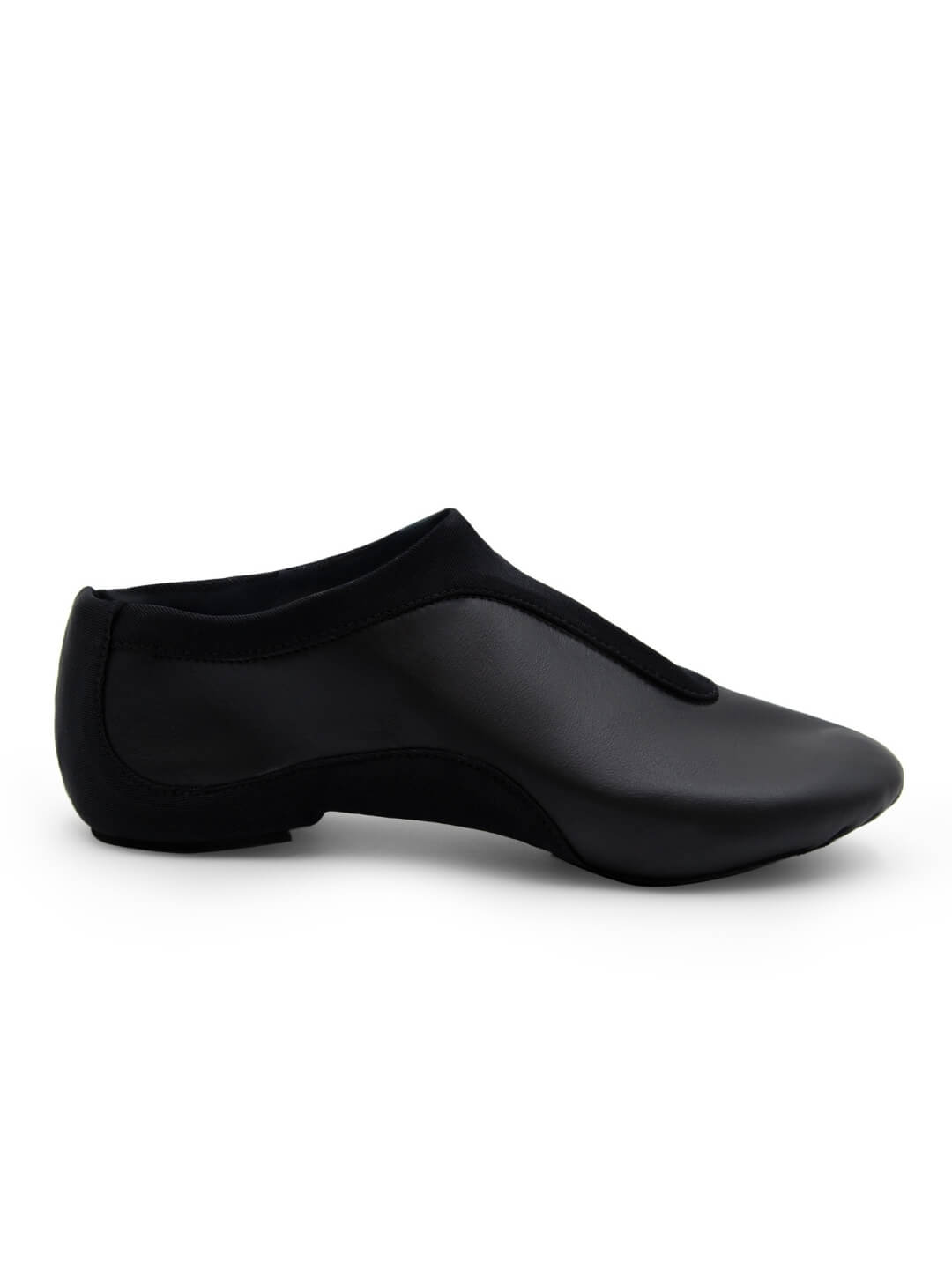 Vibe Jazz Shoe Black medial side view
