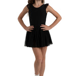 Voyage Dress Black front view