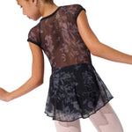 Waterlily Dress Black back view