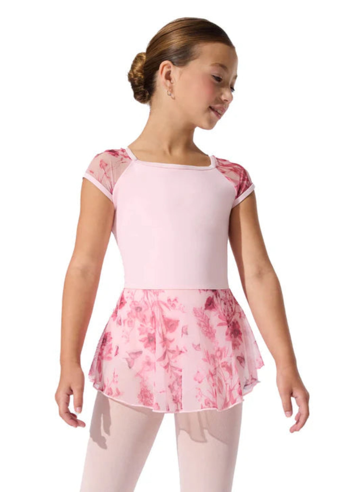 Waterlily Dress Pink front view