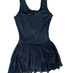 Tank Dress Black front view