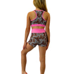 Wild Side Short Baby Pink back view