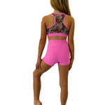 Wild Side Top Baby Pink back view