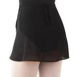 Wrap Skirt Black back view