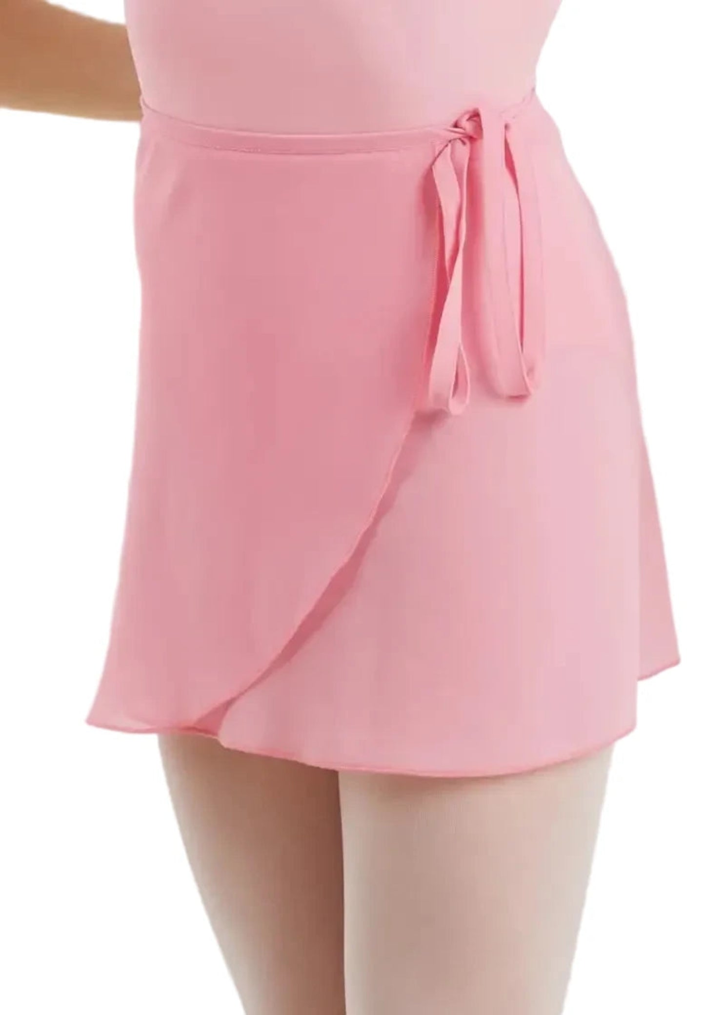 Wrap Skirt Hot Pink front view