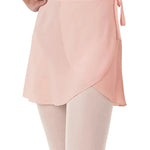 Wrap Skirt Light Pink front view