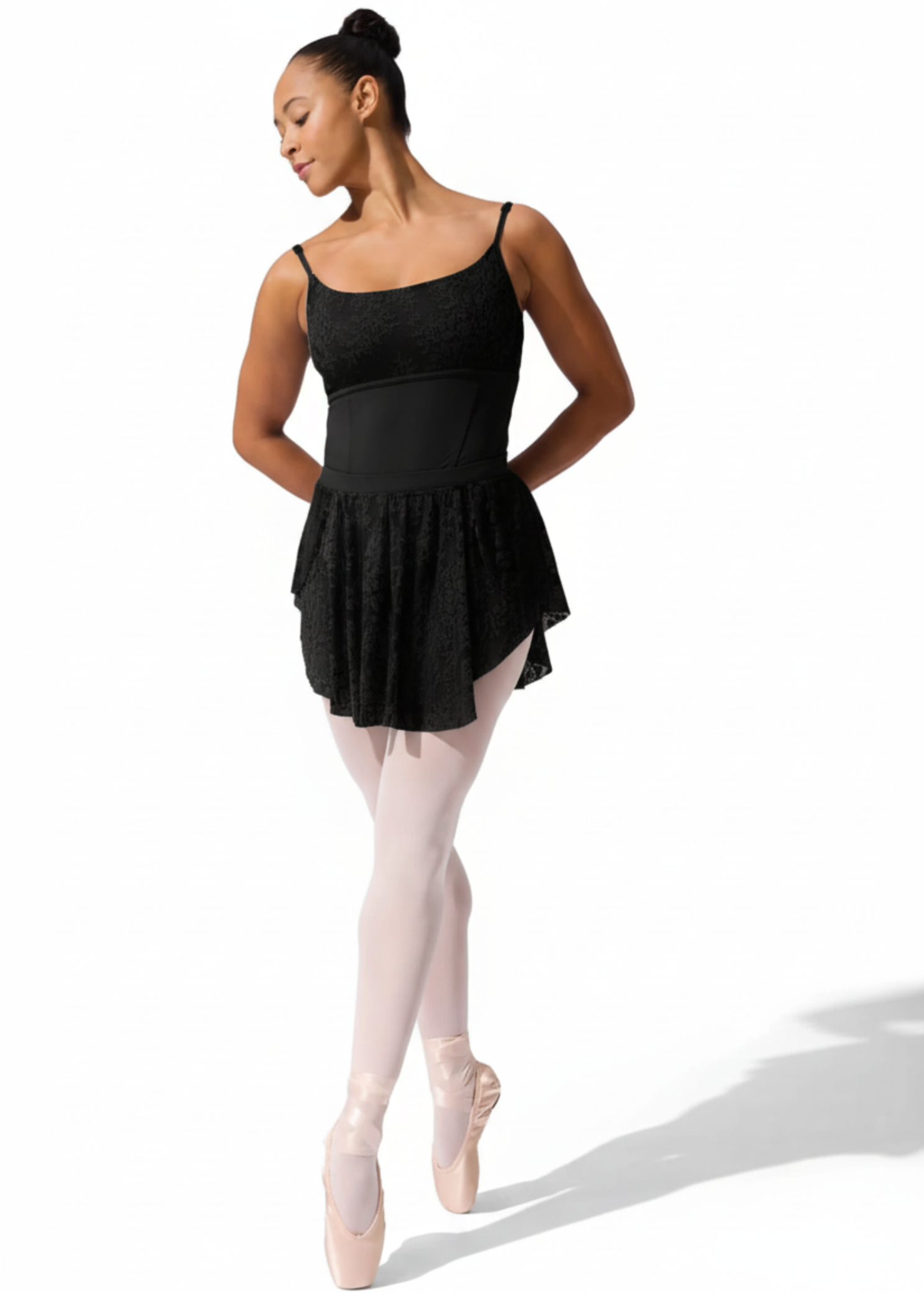 Yves Skirt Black front view