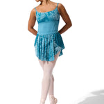 Yves Skirt Sky Blue front view