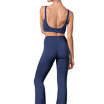 Vivian Crop Top Eclipse Blue back view