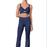 Vivian Crop Top Eclipse Blue front view
