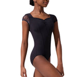 Zelora Leotard Black front view