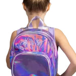 Iridescent Ballerina Backpack Lilac lifestyle view