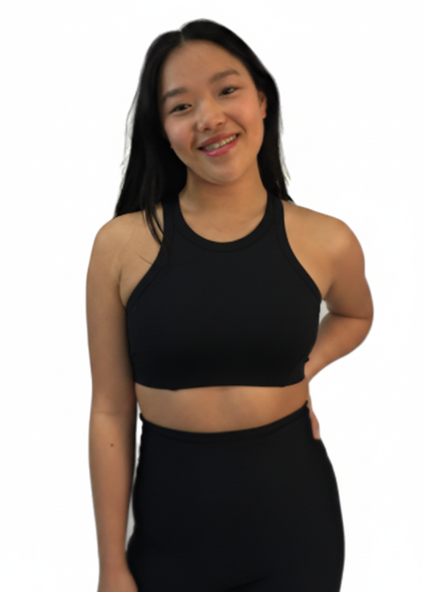 Allison Top Black front view