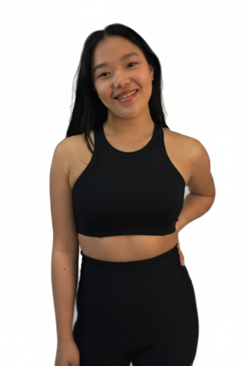 Allison Top Black front view