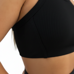 Allison Top Black detail view