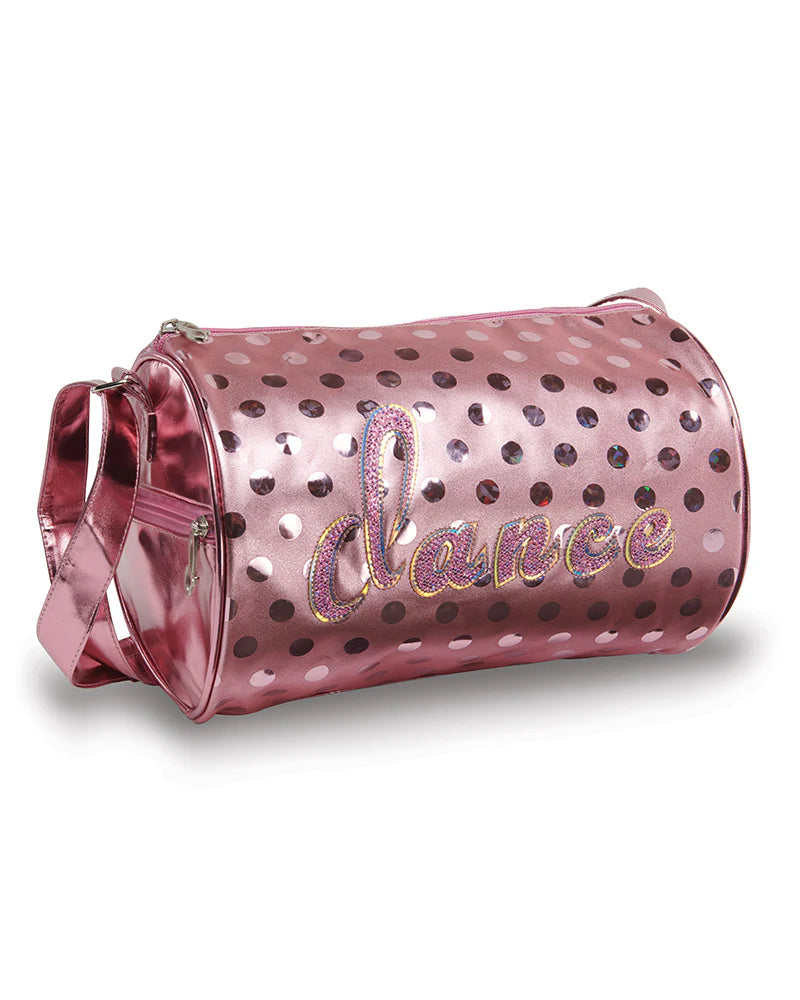 My Dance Dot Duffel – B20517 pink front view