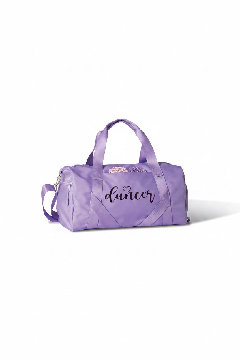 Dance Ready Duffel – B25503 purple front view