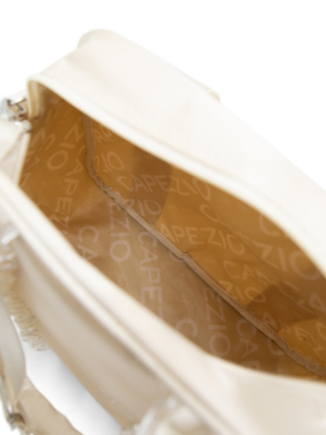 Eloise Ruffle Bag – B324 oatmeal detail