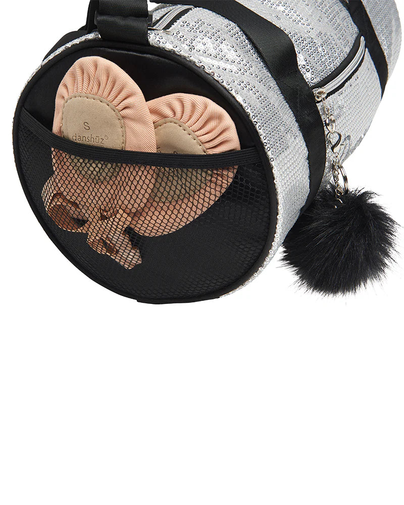 Sequin Duffel – B452 side view