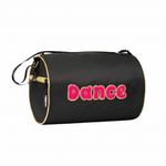 Bubbles Duffel Black front view