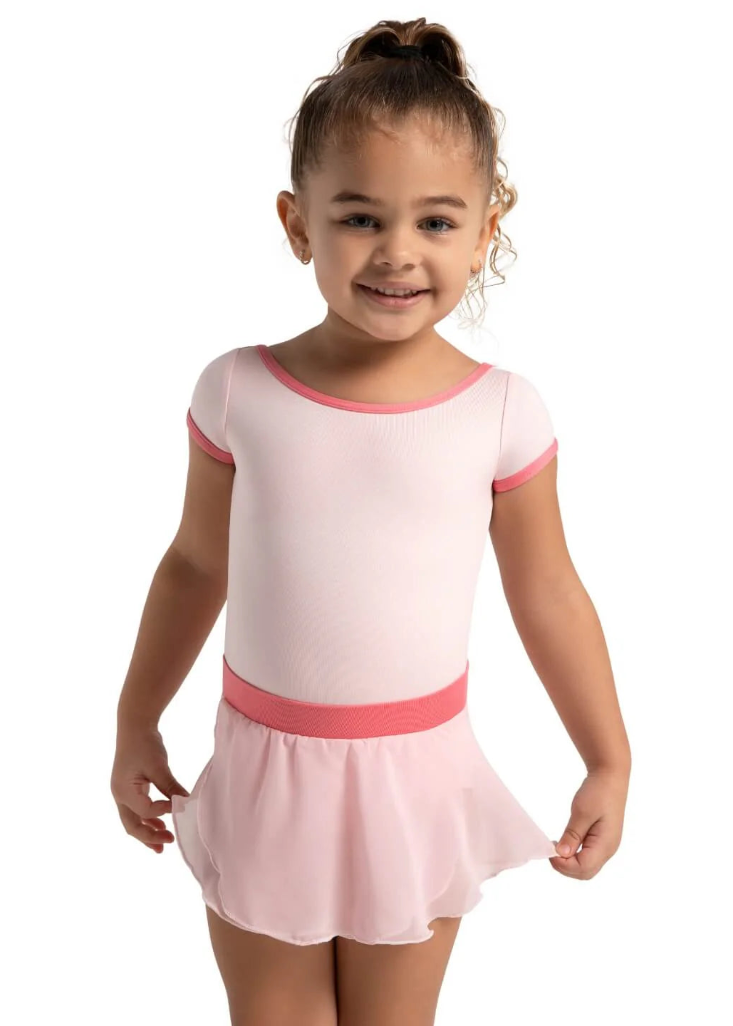 Pull On Skirt Pink / Flamingo front view