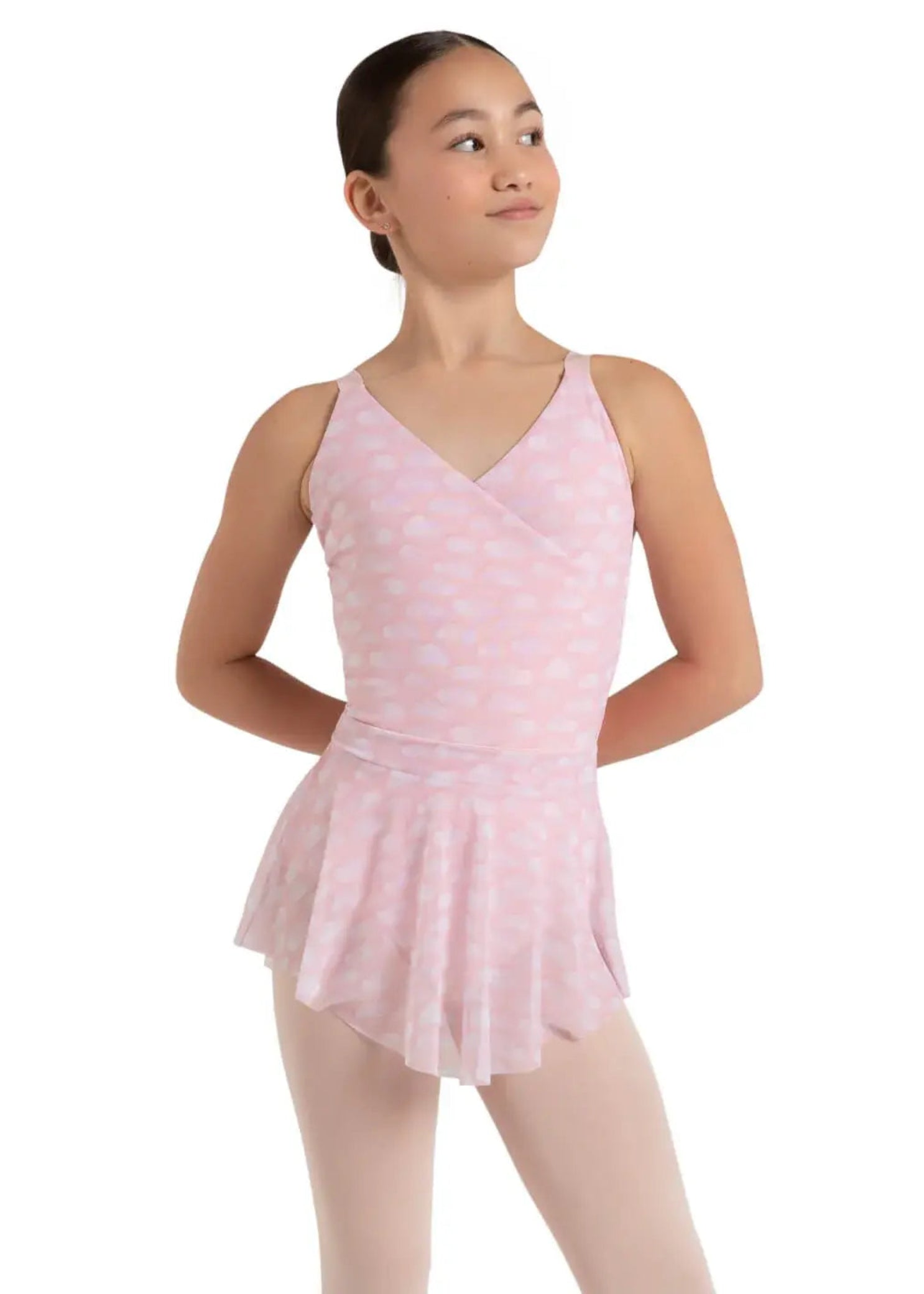 Sky Skirt Light Pink front view