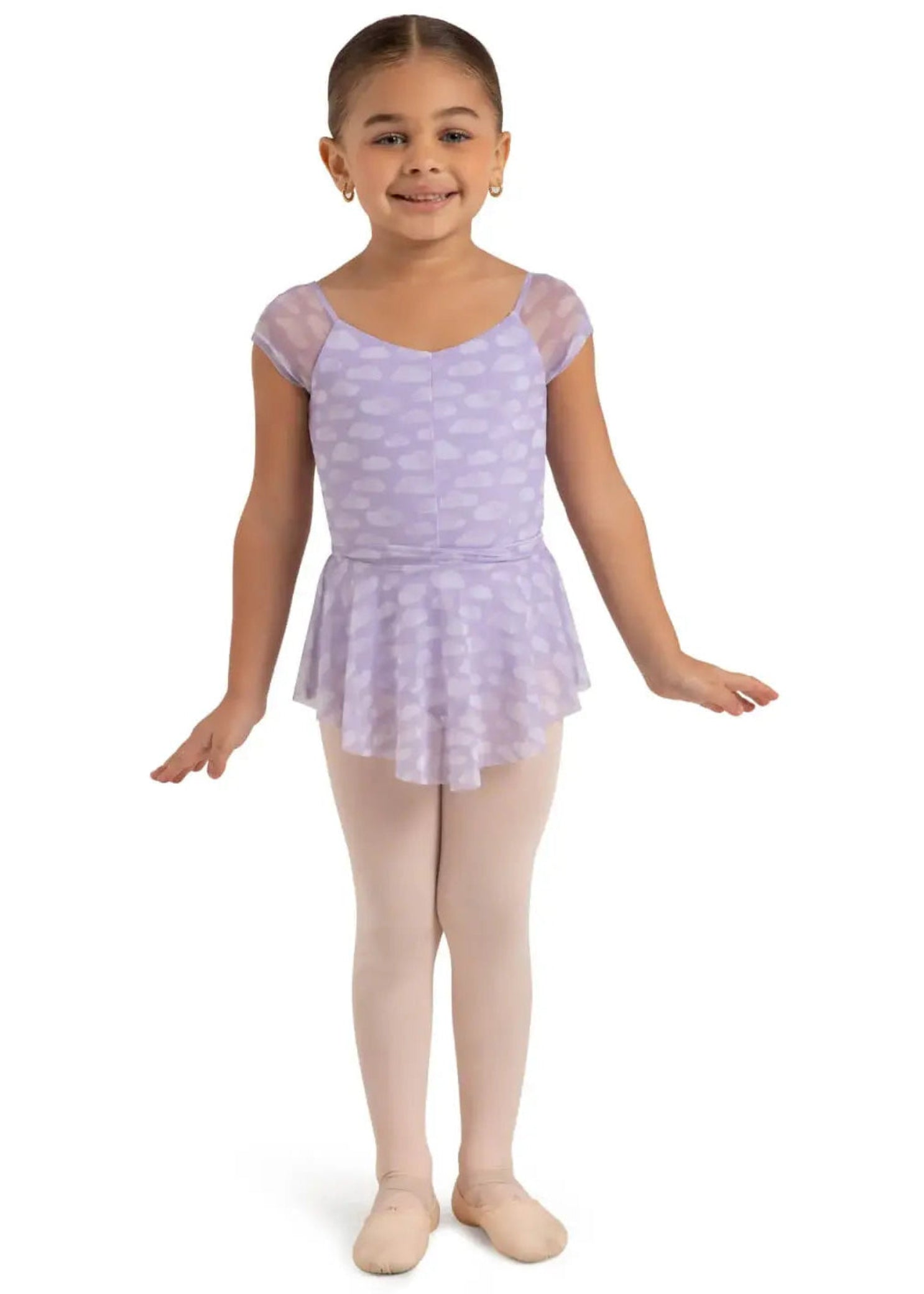 Sky Skirt Purple front view