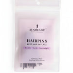 2.5" Hair Pins black 12-piece pack