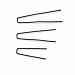 2.5" Hair Pins black