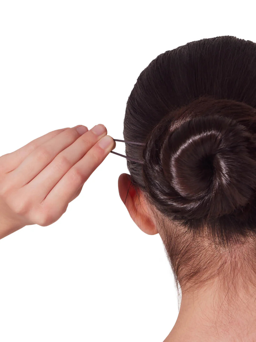 2.5" Hair Pins brown lifestyle view