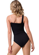 Allusion Asymmetrical Tank Black black view